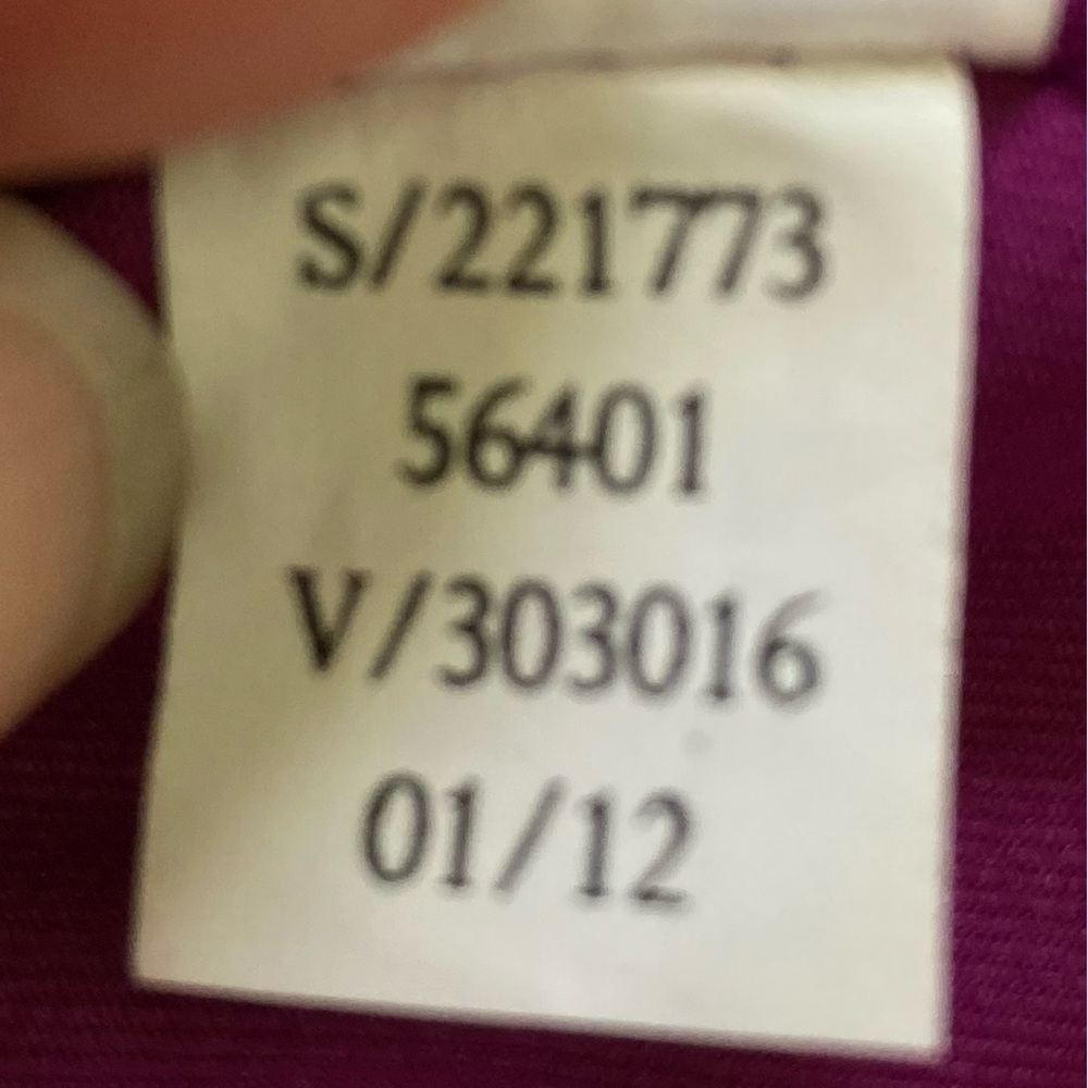 Athleta Dress Tangelo Sleeveless Twist Front Sport Berry/Purple (Size XS) - Picture 8 of 9